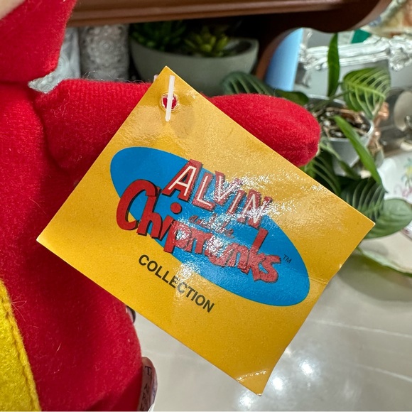 Vintage Alvin and the Chipmunks Easter Bunny Plush Toy Network - Picture 5 of 6